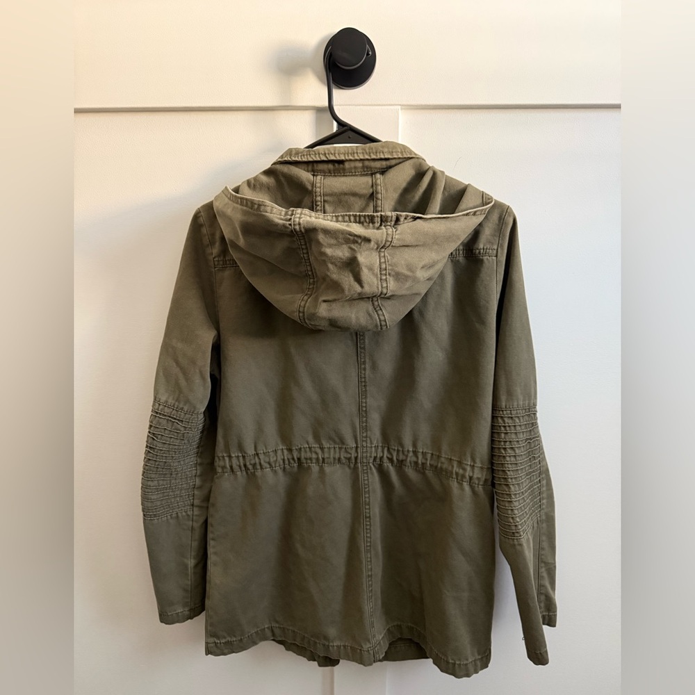 a new day Olive Green Hooded Jacket - Picture 2 of 5
